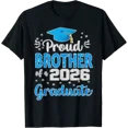 thumbnail image 1 of Proud Brother Of A Class Of 2026 Graduate Senior 2026 T-Shirt 200 1062, 1 of 4