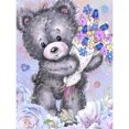 thumbnail image 1 of Ramo hecho a mano Animal 5D DIY taladro redondo completo dibujo Kit arte diamante pintura Hugtrwg Para estrenar, 1 of 1
