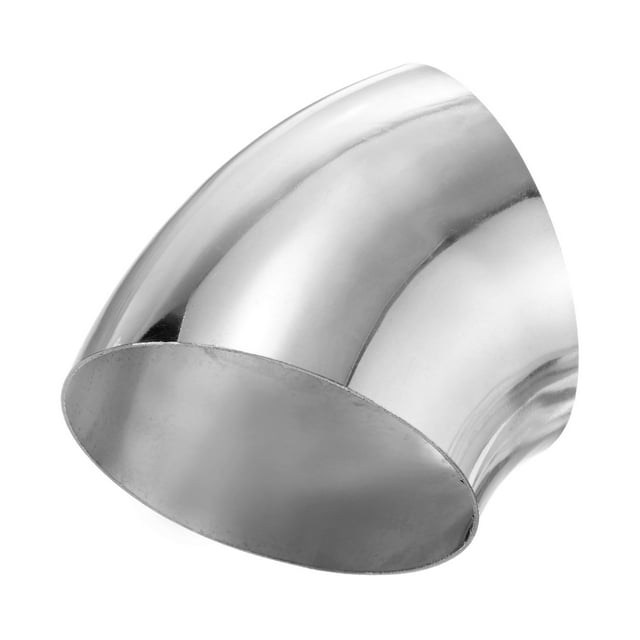Uxcell 4-Pack Codo de 45 Grados de Acero Inoxidable de 4 Pulgadas para Sistema de Escape Modificado