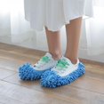 thumbnail image 3 of XZNGL Single Chenille Mop Wipe Slippers Shoes Lazy Shoe Mop Caps Set, 3 of 7