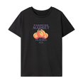 thumbnail image 1 of Camiseta para Mujer Ropa Suave de Verano Camisa de Cuello Redondo Femenina para Vacaciones en la Playa L, 1 of 7