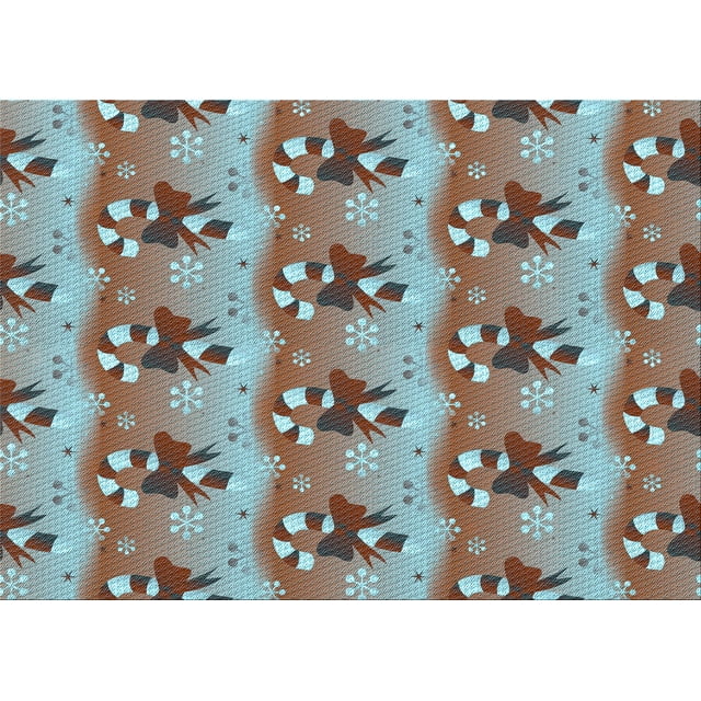 Ahgly Company Tapis Rectangulaire Lavable en Machine Intérieur Transitionnel Brun Sienne, 7 Pieds x 9 Pieds