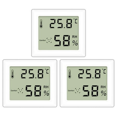 

Mini LCD Screen electronic Thermometer Hygrometer Humidity Temperature Meter