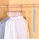 thumbnail image 3 of Cateissary Colgador de ropa colgante para armario de 9 agujeros, ropa antideslizante, chaqueta, bufanda, abrigo, tendedero, organizador, Almacenamiento y organización del hogar Gris, 3 of 6
