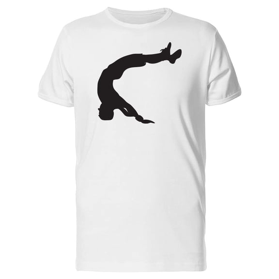 Break Dance Silhouette Headstand Tee Men's -Image by Shutterstock