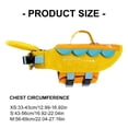 thumbnail image 3 of Dog Lifes Vest,Swimming Vests with Handle,High Buoyancy for Doggy Puppy,Dogs Lifes Jackets Swimming Boating Water Safety, 3 of 8