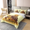 thumbnail image 2 of 100% Algodón Funda Nórdica Twin Kawaii Capybara Ropa de Cama para Niños Niños Niñas, 2 of 7
