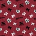 thumbnail image 2 of Morehouse College Tone on Tone Cotton Fabric-Sold by the Yard, 2 of 2