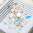 thumbnail image 4 of Yihuala 6 Gradient Shell Nails Decorations Shimmering Multicolor Effect Design Easy Application For Home Salon Art Projects, 4 of 10