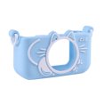 thumbnail image 3 of Funda de silicona Kuymtek para cámara portátil X7 X8 color rosa gato, 3 of 5