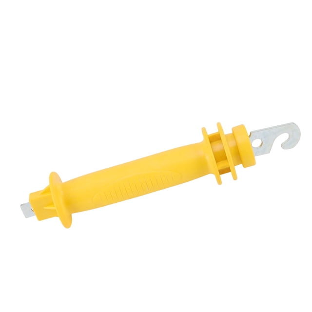 Poignée de Clôture Électrique avec Isolant, Poignée de Clôture Électrique Poignée de Clôture Isolée Poignée de Barrière Électrique Poignée de Porte de Clôture Haut de la Ligne