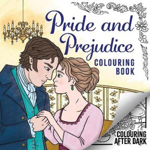 Wren & Rook Pride and Prejudice Colouring Book (Paperback) Colouring After Dark