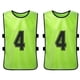 thumbnail image 5 of 6 PCS Adults Soccer Pinnies Quick Drying Football Team Jerseys Youth Sports Scrimmage Soccer Team Training Numbered Bibs Practice Sports Vest, 5 of 5