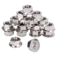 thumbnail image 4 of Tuerca de brida, 50 piezas Tuerca de brida 304 Tuerca de brida Sujetador de tuerca Claridad notable NikouMX herramienta, 4 of 8