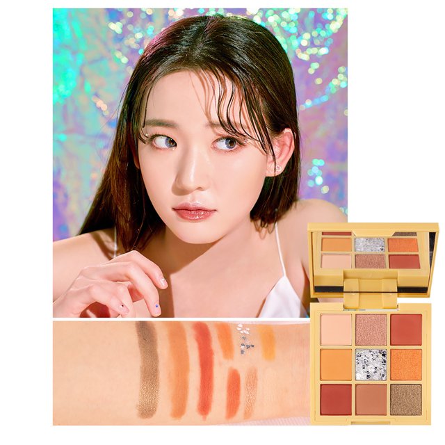 Iumwxz Four Seasons Matte Earth Color Eyeshadow Sequins 9 Color Eyeshadow