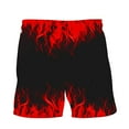 thumbnail image 6 of Beach Swimming Shorts Men,Men's Swim Trunks Quick Dry 3D Flame Printed Beach Board Shorts with Pockets Cool Mesh Lining Bathing Suits, 6 of 9