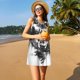 thumbnail image 3 of Disketp Majestic Wolf Landscape para Vestido sin Mangas para Mujeres, Vestidos de Verano para Mujeres, Casual y Holgado para la Playa, 3 of 7