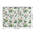 thumbnail image 2 of Area Rugs For Living Room Decor - Gorgeous Lilies Flowers Soft Anti Slip Throw Washable Rugs 5x7 For Bedroom, Indoor Carpet For Bedroom Living Room 80x58In, 2 of 7