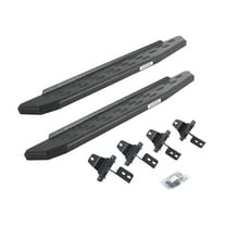 Go Rhino 69692748T RB30 Running Boards with Mounting Bracket Kit For Jeep 18-24 Wrangler Fits select: 2018-2019,2021 JEEP WRANGLER UNLIMITED