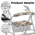 thumbnail image 5 of HELLHERO Walker Seat Cushion Cover for Seniors Polyester Fabric Walker Covers with Easy Install Breathable Easy to Install Stain Proof & Removable, 5 of 7