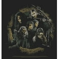 thumbnail image 2 of Junior's The Lord of the Rings Fellowship of the Ring Distressed Character Circle Festival Muscle Graphic Tee Charcoal X Large, 2 of 4
