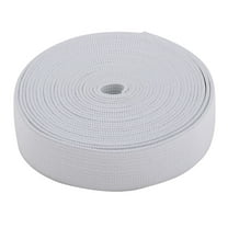 Family Elastic Fabric Sewing Clothes Pants String Strap Band White 2.7M Length
