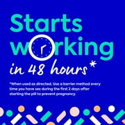 Opill Daily Oral Birth Control Pills, Progestin-Only, 3 Month, 84 ct