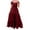 Red, variant on ZZwxWA Spring Summer Dresses for Women Puff Sleeve Square Neck Flowy Smocked Boho Maxi Dress Vintage Tiered Pleated Dresses High Waist A Line Sundress