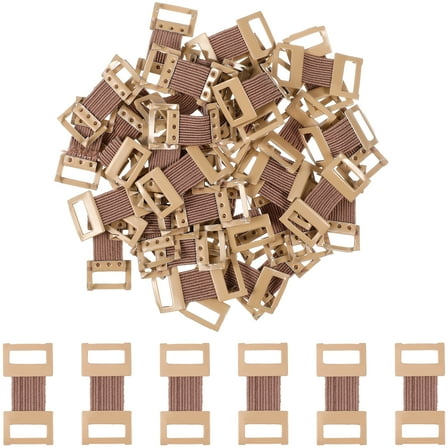 50 Pcs Elastic Bandage Clips Stretch Aluminum Clasps Stretch Wrap Clips for Various Types of Bandages