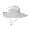 thumbnail image 2 of Gorra de pescador para hombre con ala ampliada, impermeable, para exteriores, con protección solar, para montañismo, 2 of 5