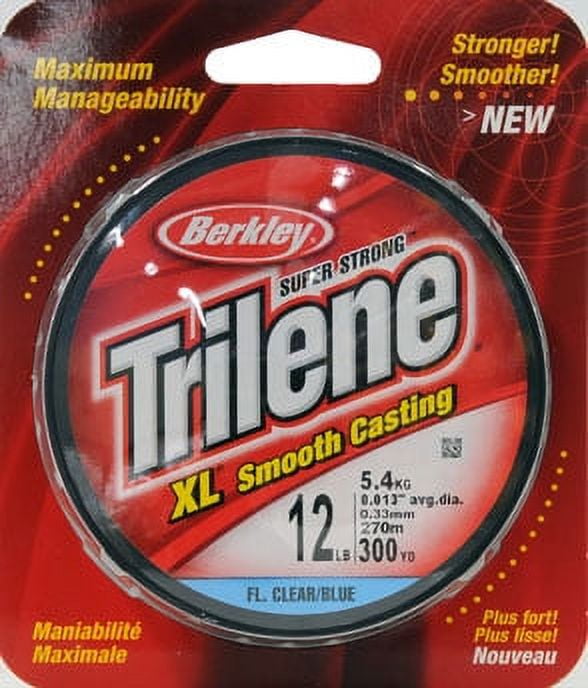 Berkley Trilene XL Filler 0.01-Inch Diameter Fishing Line, 8-Pound