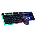 thumbnail image 4 of G21 Juego de ratón con teclado con cable USB LED Luz de fondo de color arcoíris Teclado de ratón de ordenador para juegos Inevent EL2094-02B, 4 of 7