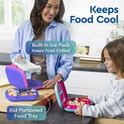 bentgo Chill Bento Box 4-Compartment Electric Violet (BGOCHL-EV)
