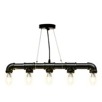 Industrial Pendant Light Steampunk Water Pipe Hanging Lamp Pendant Light Loft Cafe Decoration for Living Room Bedroom