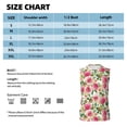 thumbnail image 6 of Uemuo Rose Flowers Pattern Men's Sleeveless T-Shirt,Muscle Athletic Tank Top, Moisture-wicking Quick-dry Breathable Classic Tee Top for Gym Run Outdoor Sports-, 6 of 8