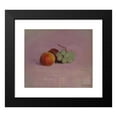 thumbnail image 2 of Odilon Redon 22x20 Black Modern Framed Museum Art Print Titled - Still Life With Fruit (1905), 2 of 5