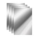 thumbnail image 5 of 4 piezas de azulejos de espejo de pared cuadrados, espejo de cuerpo completo, láminas de espejo adhesivas flexibles 10cmx15cm, 5 of 9