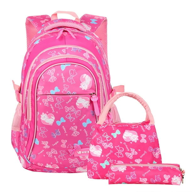 Vbiger Vbiger 3 Pcs Teen Girls School Backpack, Student Book Shoulder