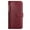 Winered, variant on Dteck for iPhone 15 Pro Max Case for Women, Crossbody Wallet Phone Case with Card Holder, PU Leather Magnetic Closure Flip Zipper Strap Wallet Phone Case,Winered