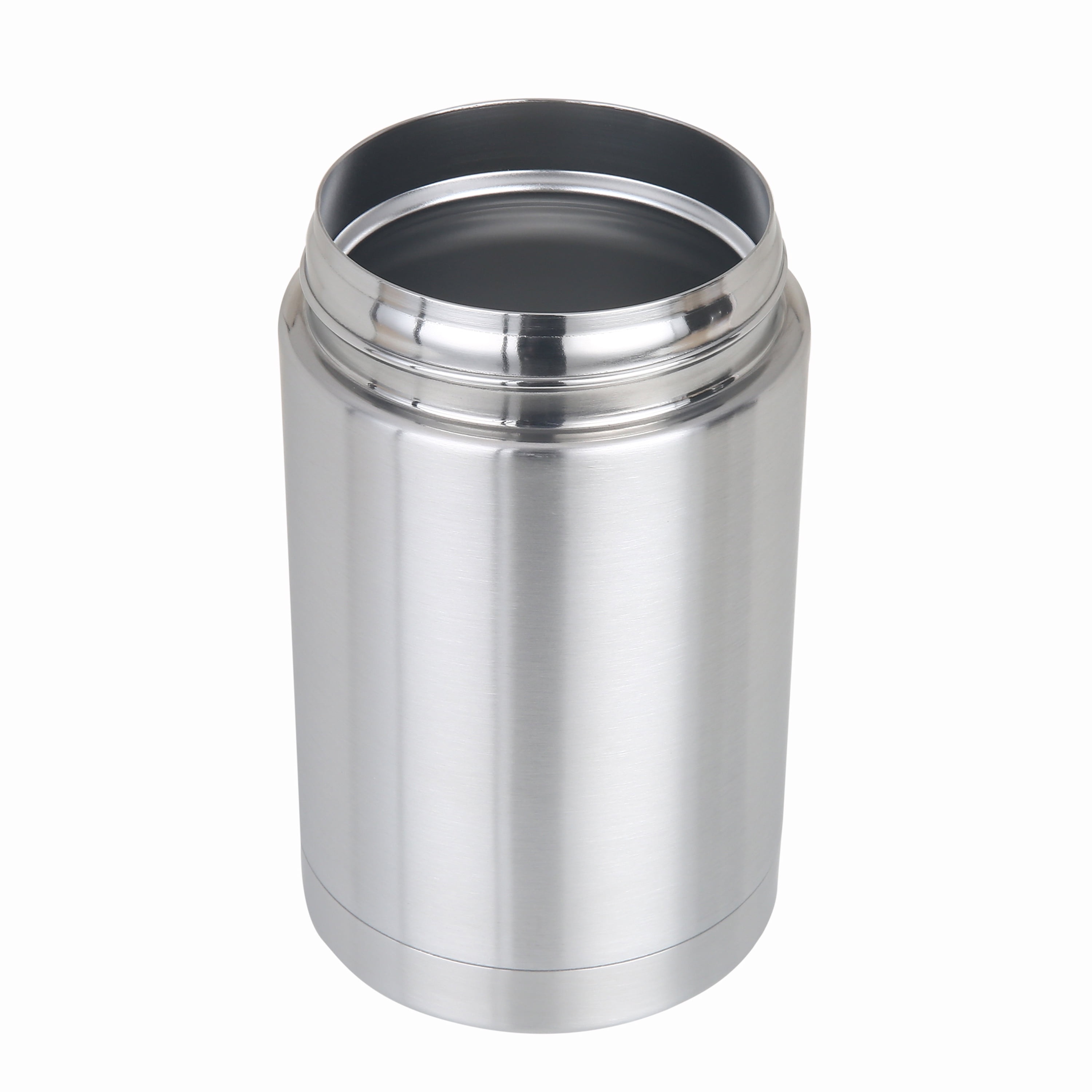 Mainstays Insulated Container with Lid, Stainless Steel Food Storage, Size: 33 oz