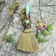 thumbnail image 3 of Natural Crystal Witch Broom Healing Crystal Point Witch Altar Supplies Witchcraft Supplies Witchcraft, 3 of 6