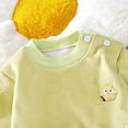 thumbnail image 6 of Kogui Toddler Girl Pajamas Girls Fleece Lined Thermal Underwear Set Bear Print Long Sleeve Top and High Waist Pants Baby Toddler Pjs 2T 3T (Green,2-3 Years), 6 of 7