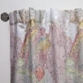 thumbnail image 3 of DESIGN ART Designart 'Watercolor Painting with Ethnic Motif' Bohemian & Eclectic Curtain Single Panel 52 in. wide x 84 in. high - 1 Panel 84 Inches, 3 of 5