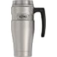 thumbnail image 3 of THERMOS Stainless King Vacuum-Insulated Travel Mug, 16 Ounce, Matte Steel, 3 of 5