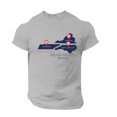thumbnail image 3 of TSADFHJI Men Tops Mens Usa Weather Disaster Strong Southeast Strong Short Sleeve T Shirt L Grey, 3 of 5
