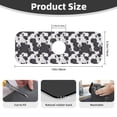thumbnail image 2 of Pofeuu Black And White Sheeps Print Splash Guard for Sink Faucet Sink Gadgets-Splash Guard Behind Faucet Drip Catcher for Kitchen, Bathroom,Sink Mat, 2 of 7