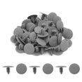 thumbnail image 2 of Unique Bargains 50pcs Plastic Push Type Fasteners Clip Rivet 7mm Hole Dia for Car, 2 of 2