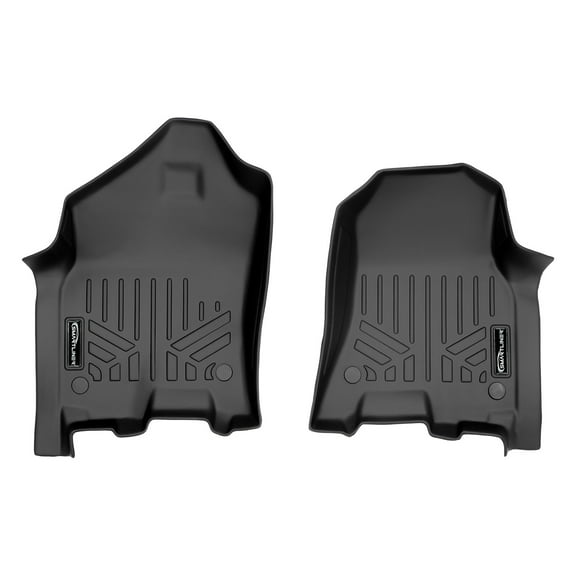 SMARTLINER 1st Row Custom Fit Floor Liners Compatible with 2019 - 2024 Ram 1500 Quad Cab and Crew Cab