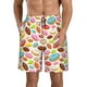 thumbnail image 1 of Fotbe Color Donut Trajes de Baño Estampados para Hombre, Shorts de Verano de Secado Rápido, Ropa de Playa, Bañadores-Small, 1 of 6