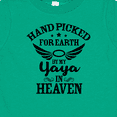 thumbnail image 4 of Inktastic Handpicked for Earth by My Yaya in Heaven with Angel Wings Boys or Girls Baby T-Shirt, 4 of 5